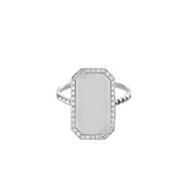 Anello Rue des Mille Donna MADLY in Argento ANZ-009 RT LIS RH - ANZ-009 RT LIS RH